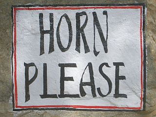 Horn please!